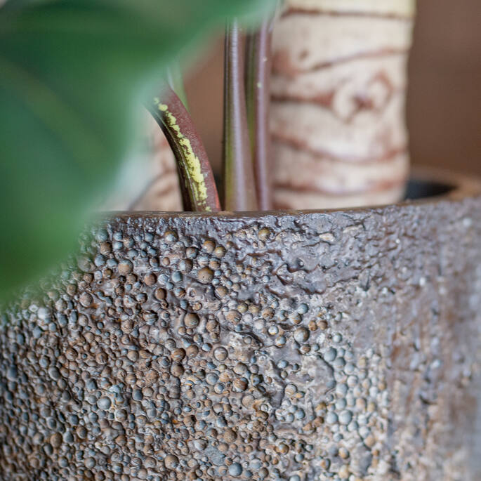 Pottery Pots - Bloempot Dax M, Imperial Brown Ø24 cm