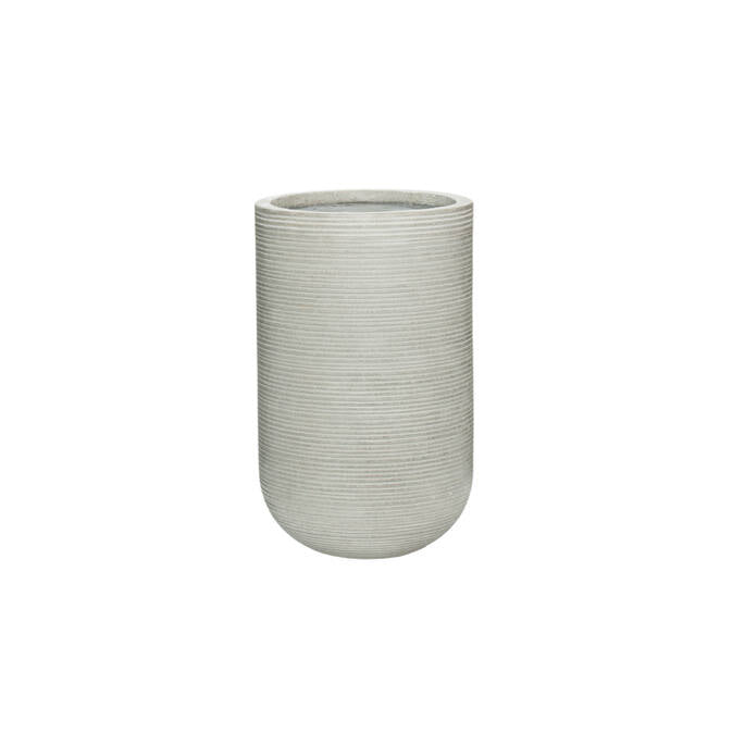 Pottery Pots - Bloempot Cody high S, Lichtgrijs Ø28 cm