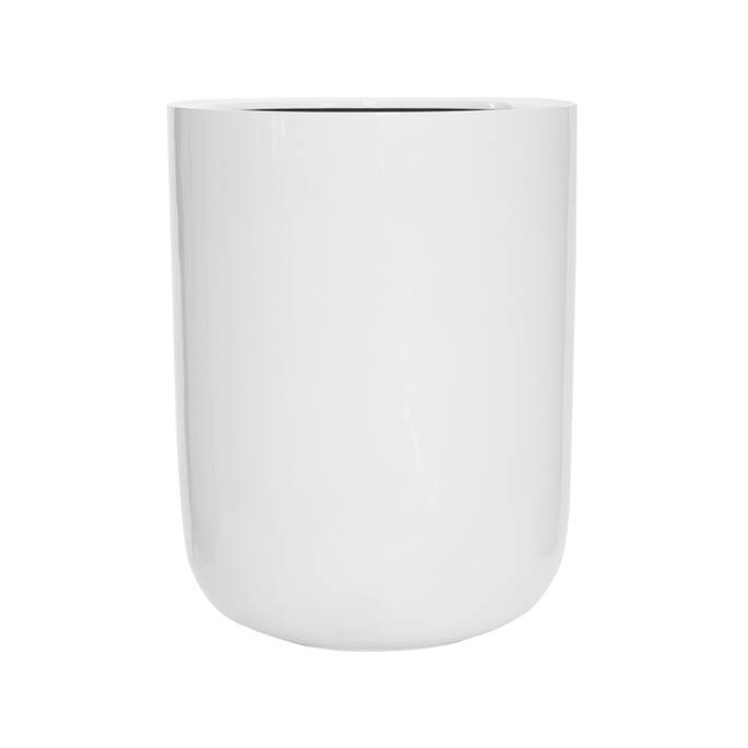 Pottery Pots - Bloempot Dice XL, Glanzend Wit Ø45 cm