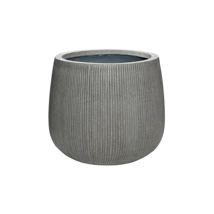 Pottery Pots - Bloempot Pax M, Donkergrijs Ø40 cm