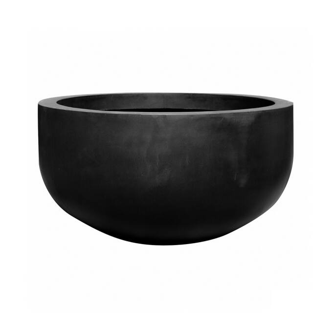 Pottery Pots - Bloempot City bowl L, Zwart Ø128 cm