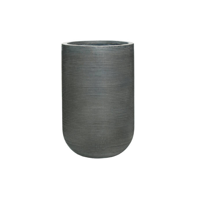 Pottery Pots - Bloempot Cody high M, Donkergrijs Ø35 cm