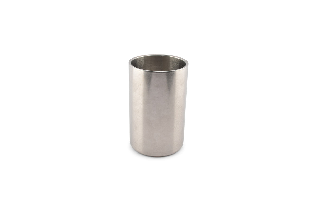 Bonbistro - Wijnkoeler 12xH19cm dubbelwandig antique zilver Bar