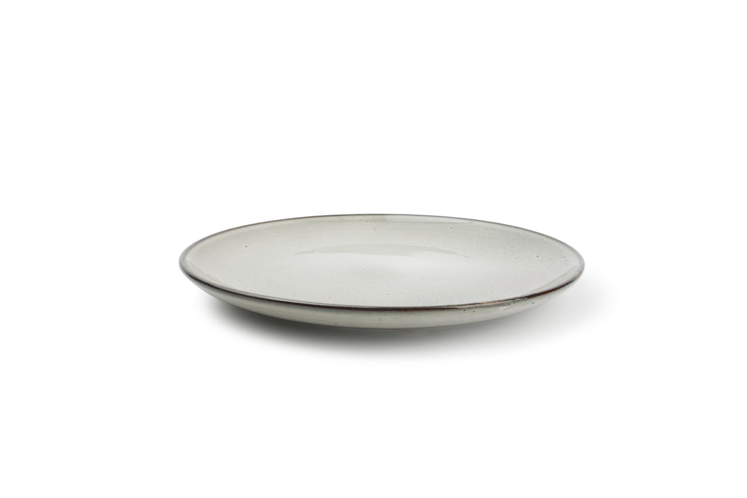 ONA - Plat bord 26cm groen Freckles - Set van 4