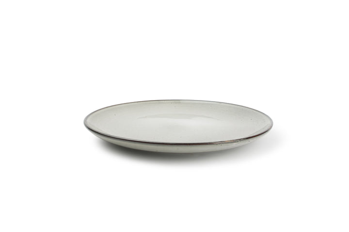 ONA - Plat bord 26cm groen Freckles - Set van 4