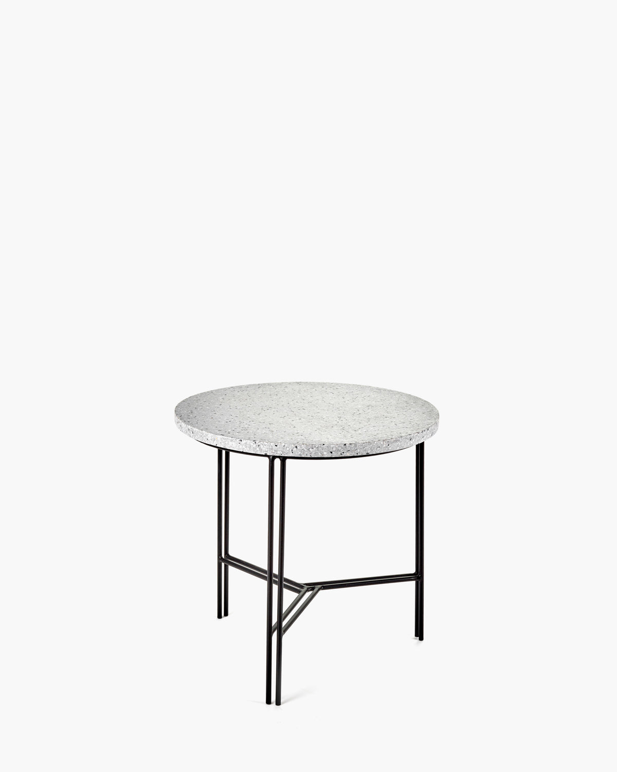 Serax - Antonino Sciortino - Bijzettafel M Zwart/Grijs Terrazzo