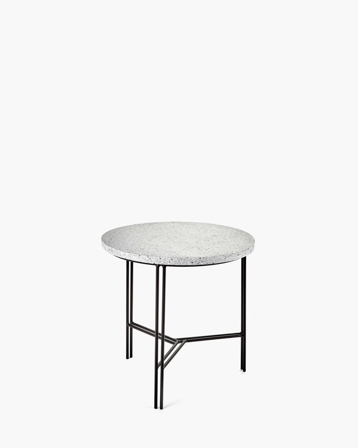 Serax - Antonino Sciortino - Bijzettafel M Zwart/Grijs Terrazzo