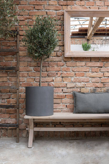 Pottery Pots - Bloempot Max M, Black Washed Ø40 cm