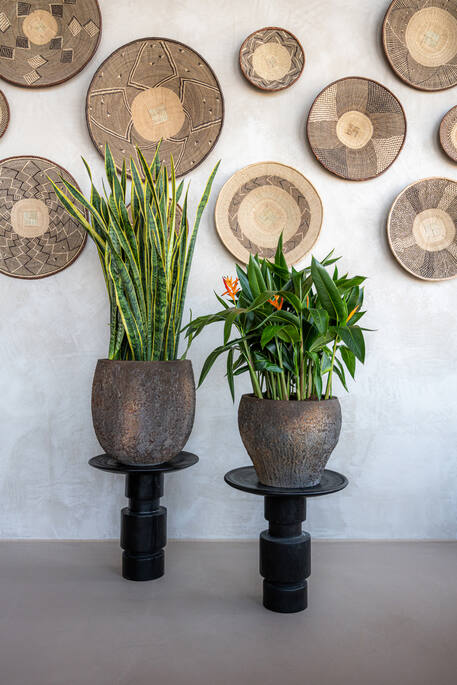 Pottery Pots - Bloempot Claire S, Imperial Brown Ø54 cm
