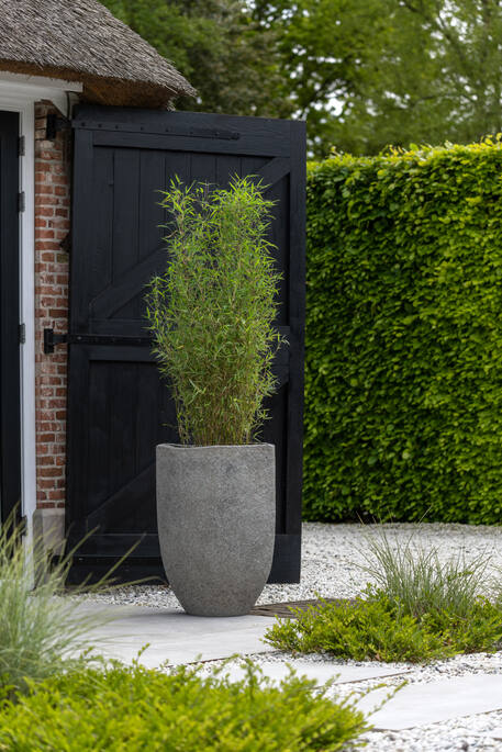 Pottery Pots - Bloempot Mt. Hayes XS, Diorite Grey Ø27 cm