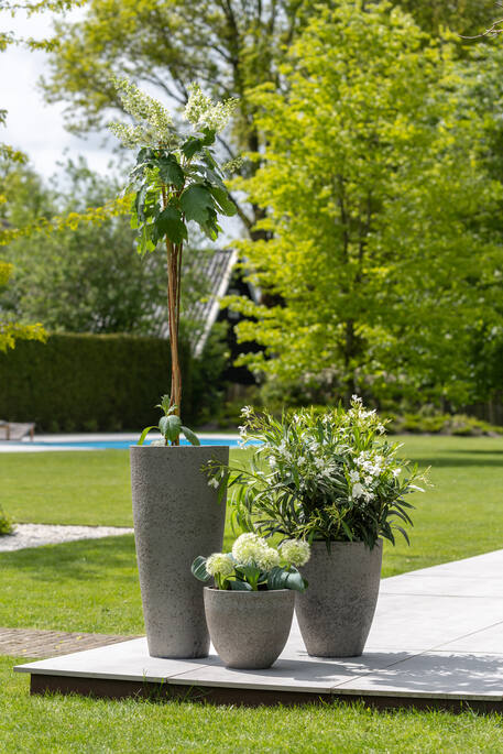 Pottery Pots - Bloempot Jesslyn S, Diorite Grey Ø50 cm