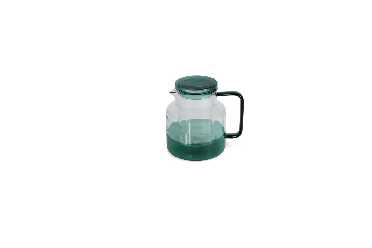 ona - Theepot 95cl met glazen filter groen Liv