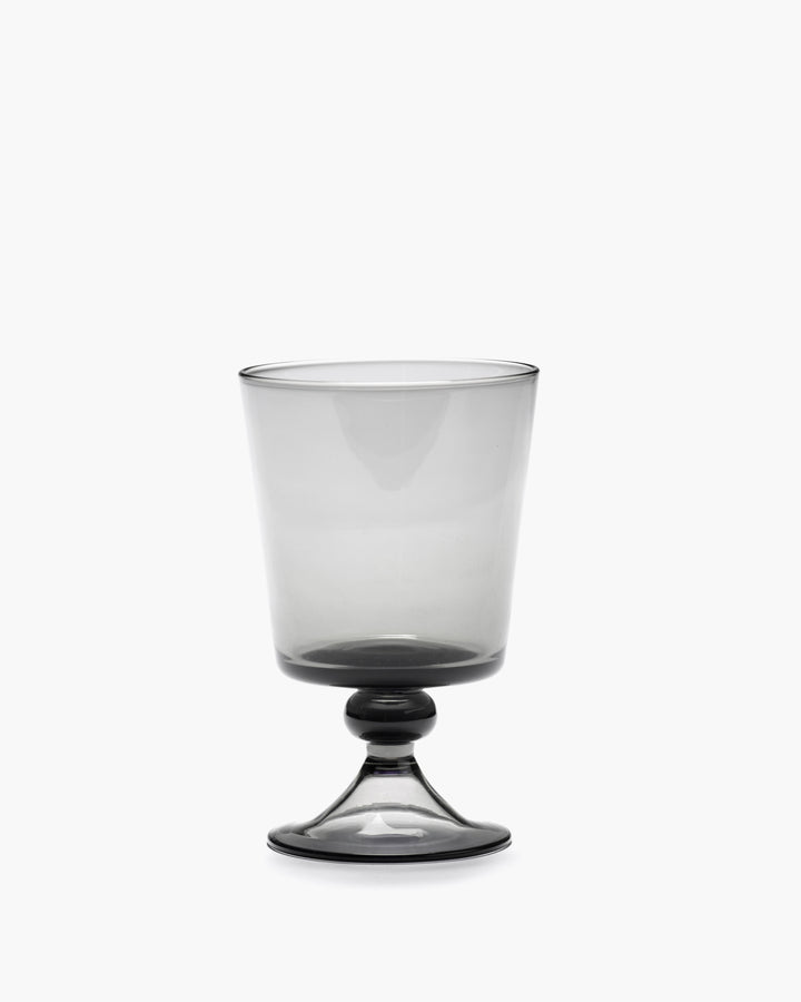Serax - Marie Michielssen - Rodewijnglas Smoky Grey La Mère - Set van 4