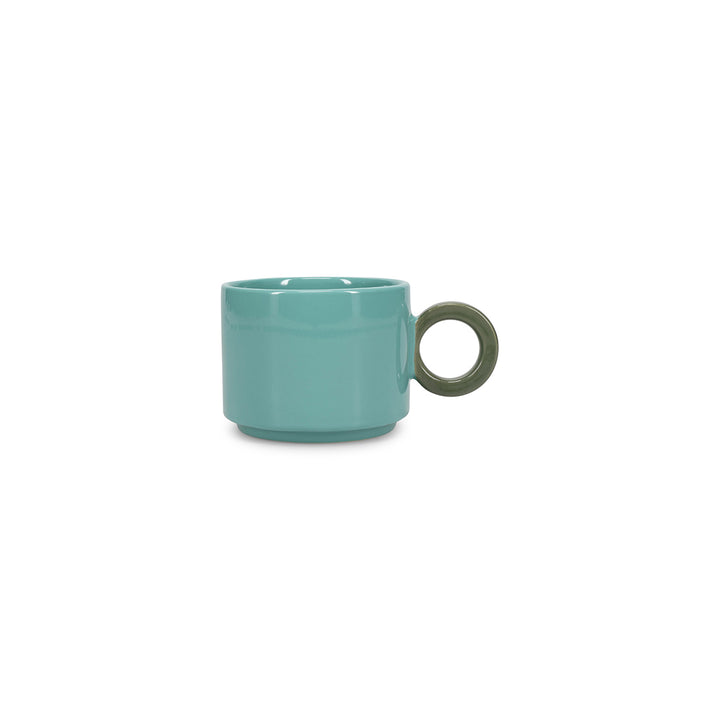 Ona - Beker 28cl blauw/groen Lou