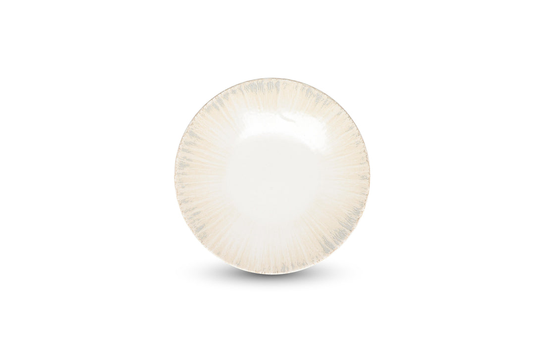 Bonbistro - Plat bord 25cm grijs Nuance (set van 6)