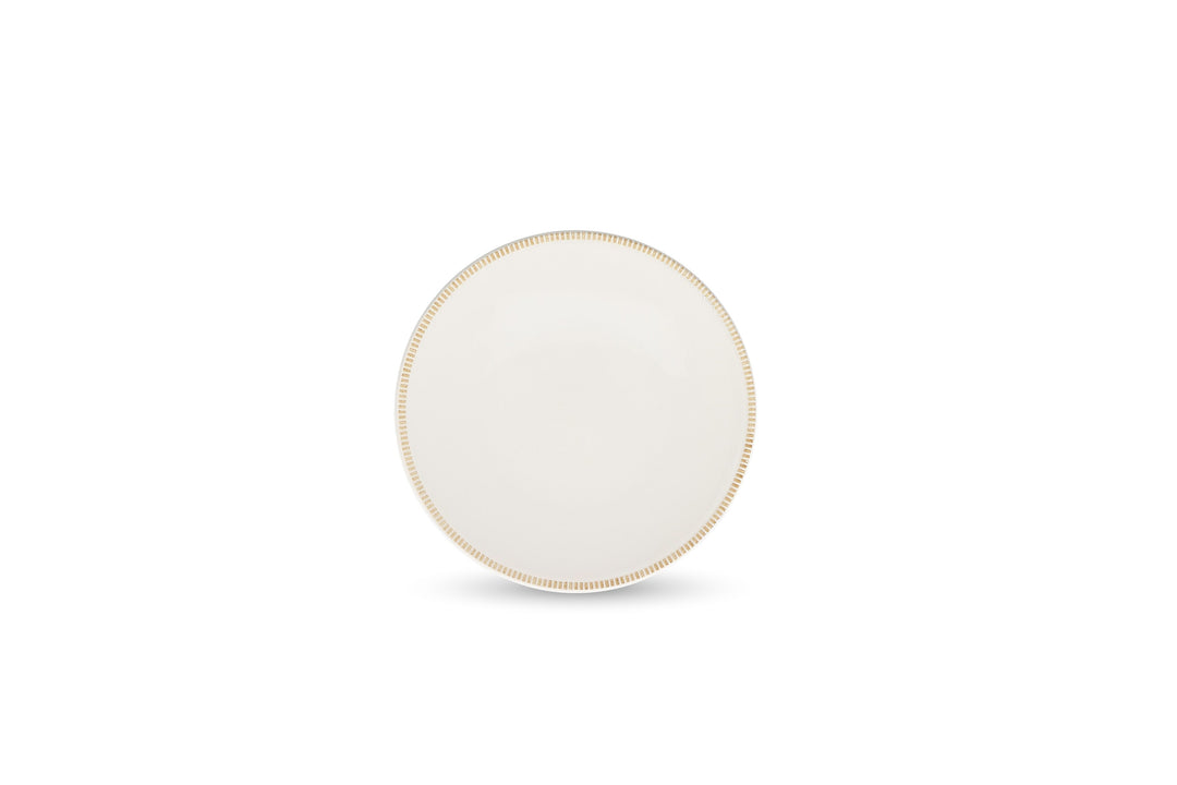 Bonbistro - Plat bord 21cm beige Linea (set van 6)