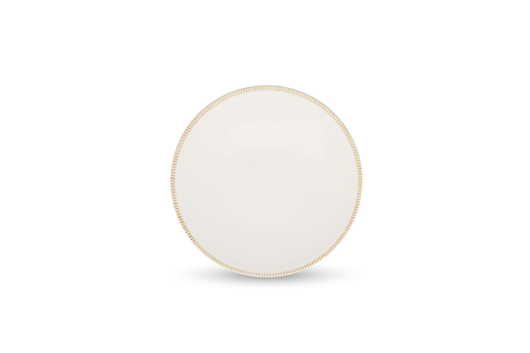 Bonbistro - Plat bord 25cm beige Linea (set van 6)