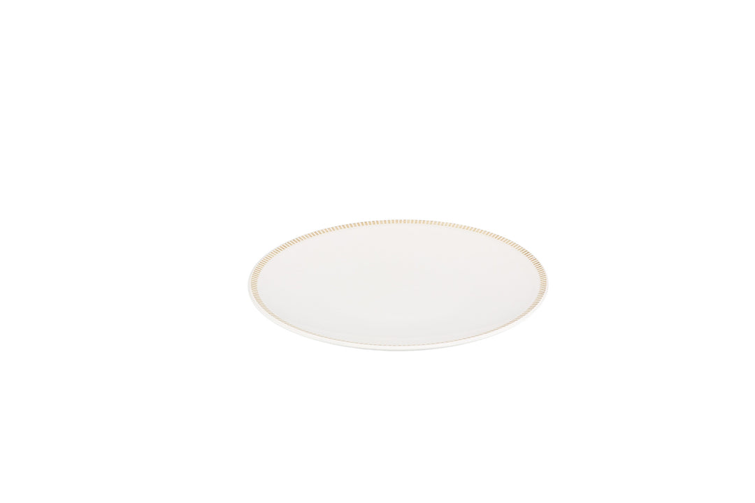 Bonbistro - Plat bord 27cm beige Linea (set van 6)