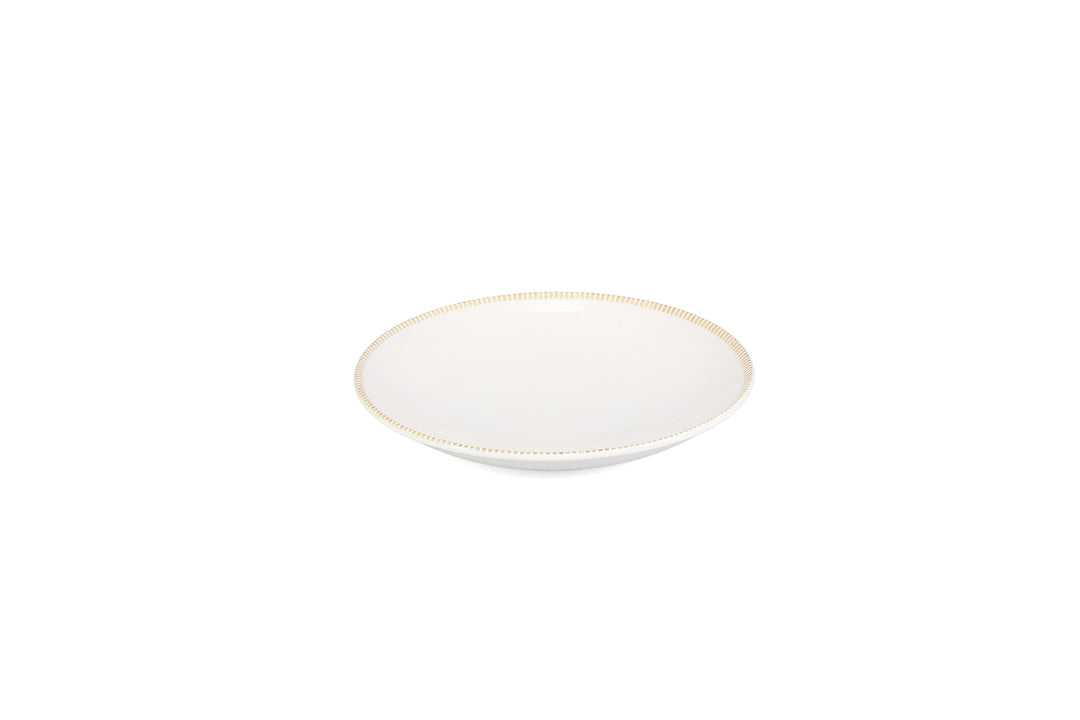 Bonbistro - Kom 25,5xH4,5cm beige Linea (set van 3)