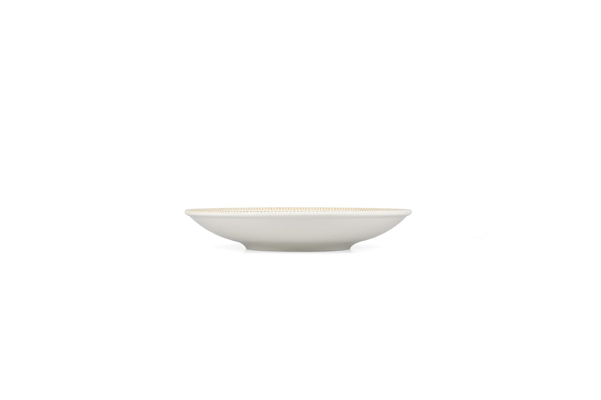 Bonbistro - Kom 25,5xH4,5cm beige Linea (set van 3)