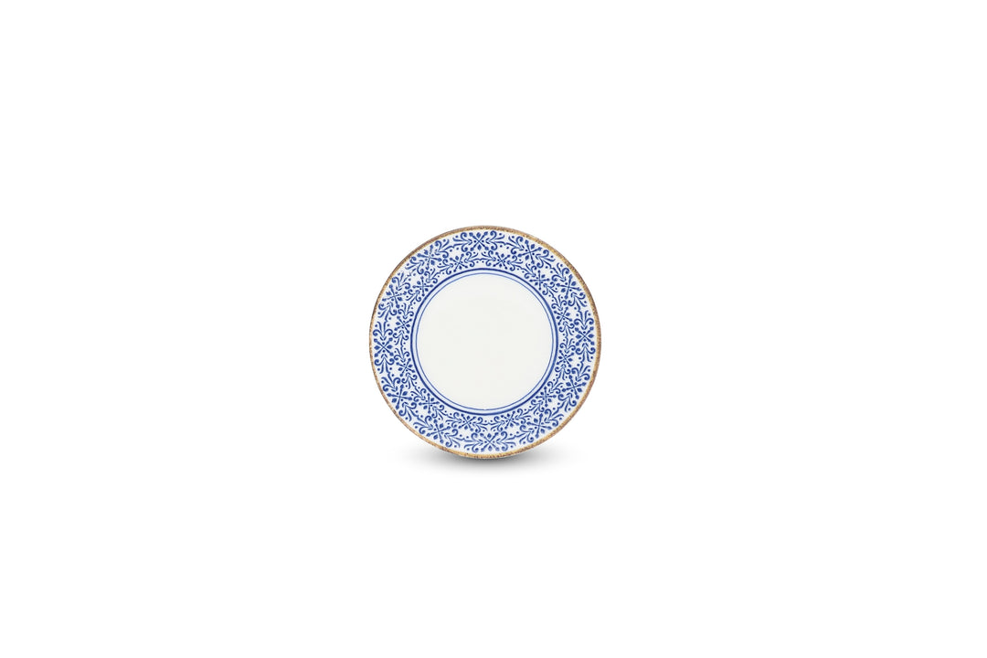Bonbistro - Plat bord 16cm blauw Azul (set van 6)