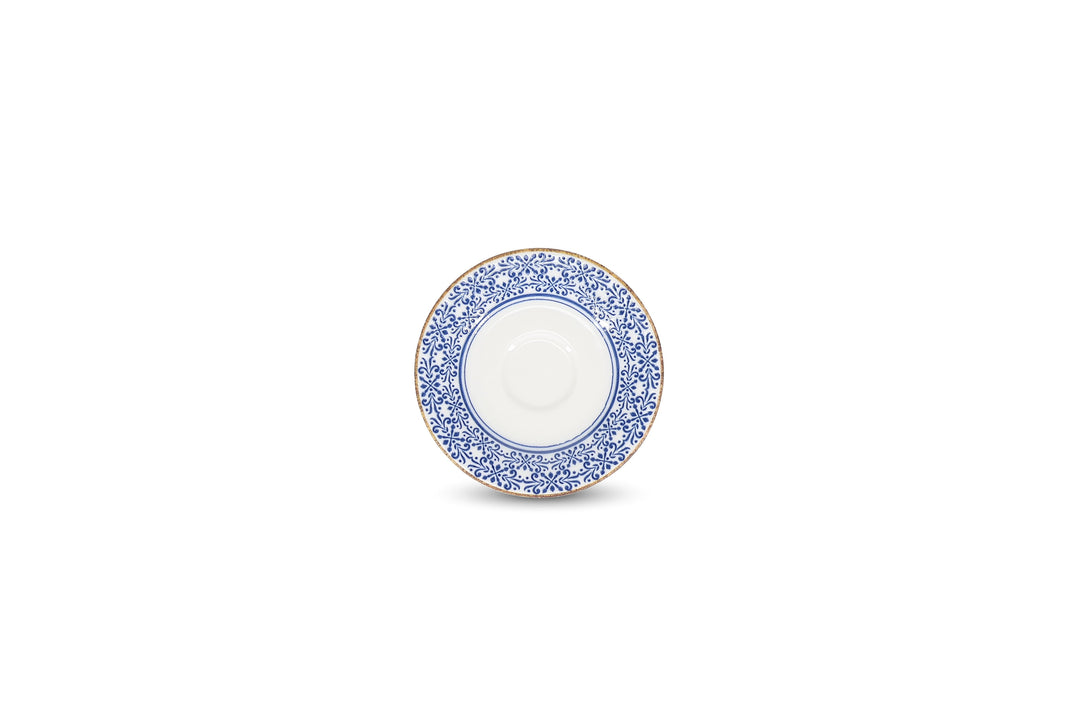 Bonbistro - Schotel 14cm blauw Azul (set van 6)