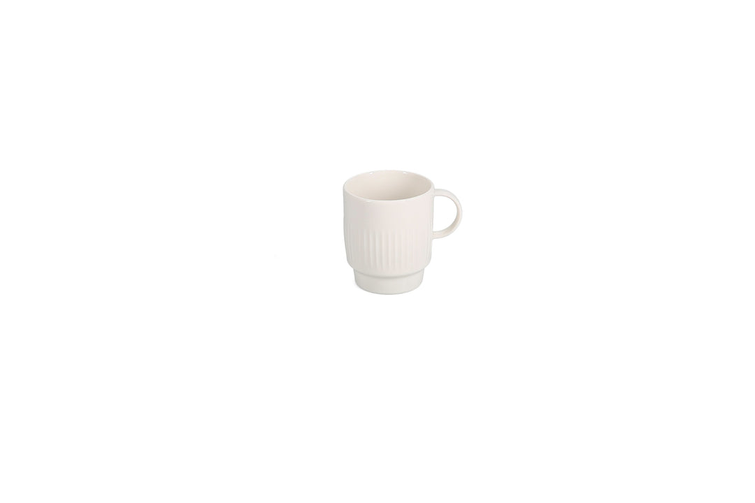 Bonbistro - Beker 36cl wit Solar (set van 6)