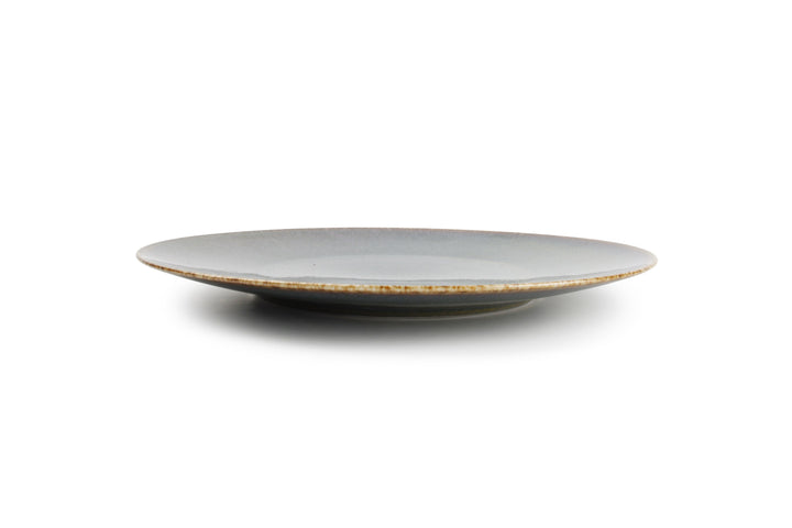 Bonbistro - Plat bord 27cm groen Cirro - Set van 6