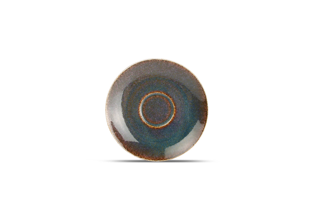 Bonbistro - Schotel 14cm groen Cirro - Set van 6