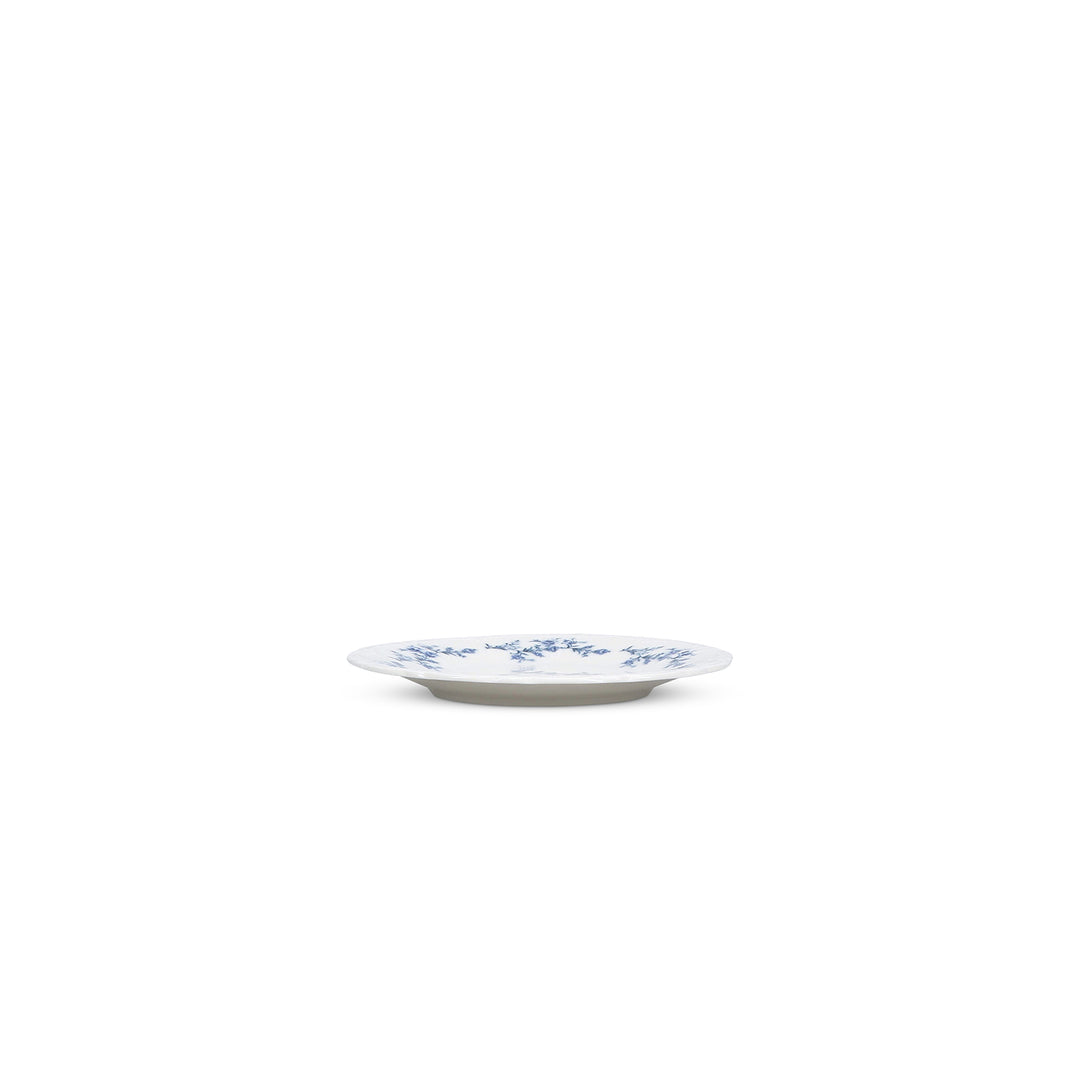 Bonbistro - Plat bord 16cm Blauw flower Retro