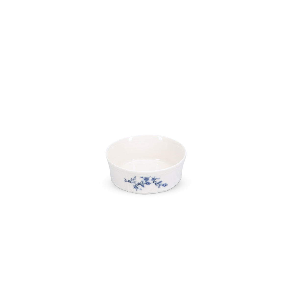 Bonbistro - Kom 13xH5cm Blauw flower Retro