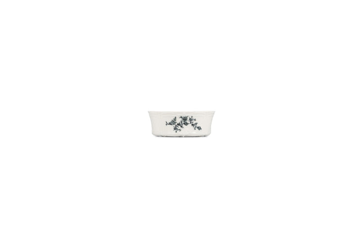 Bonbistro - Kom 13xH5cm black flower Retro (set van 4)
