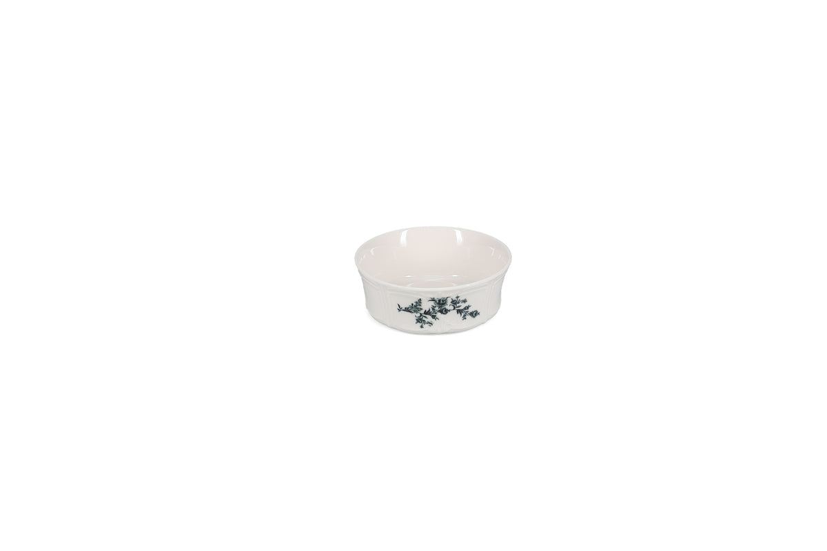 Bonbistro - Kom 13xH5cm black flower Retro (set van 4)