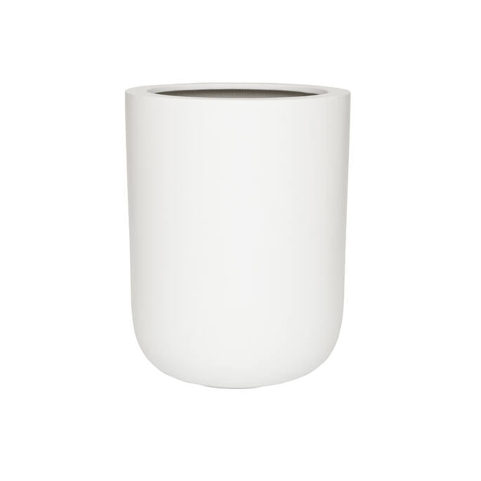 Pottery Pots - Bloempot Dice L, Mat Wit Ø34 cm