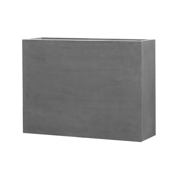 Pottery Pots - Bloempot Jort Slim L, Grijs 124x33,5 cm