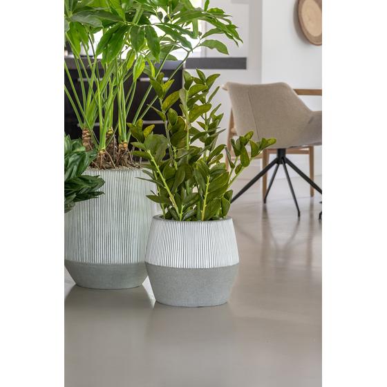 Pottery Pots - Bloempot Harley L, White Stripe Ø53 cm