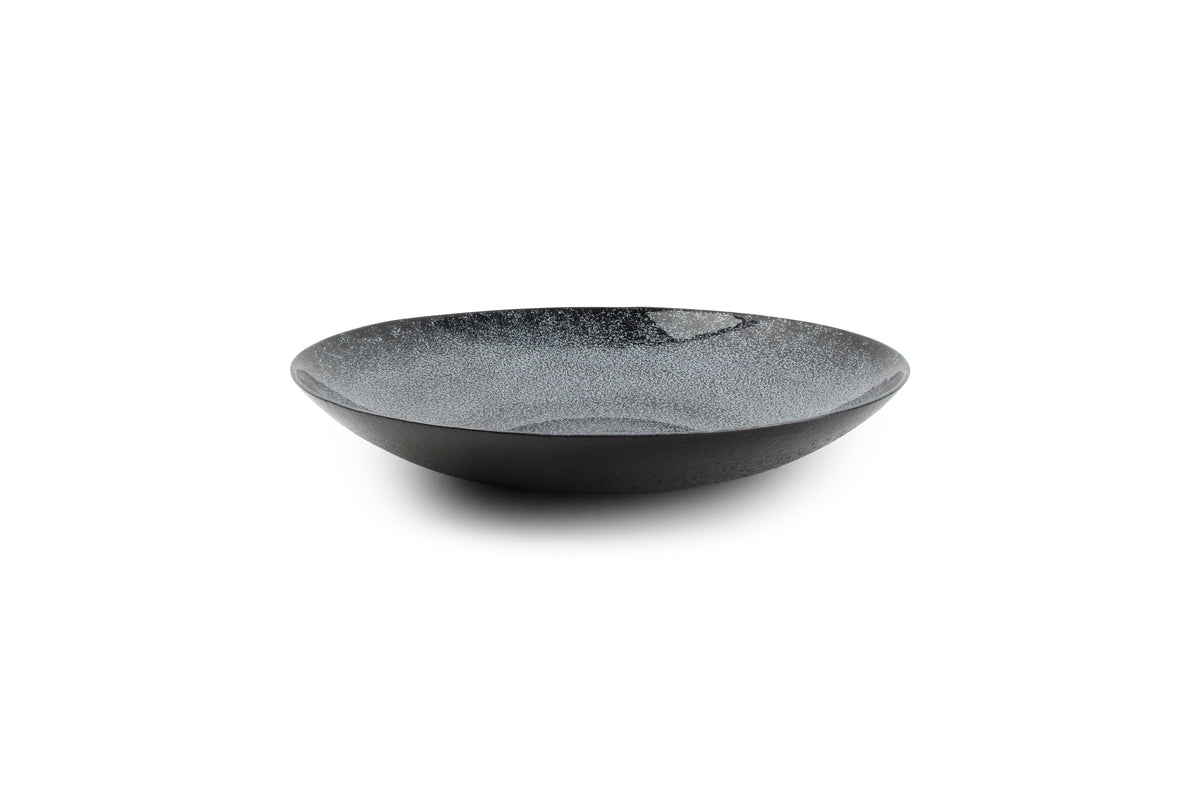 Salt & Pepper - Sierschaal 33xH6cm glas midnight Cosmo