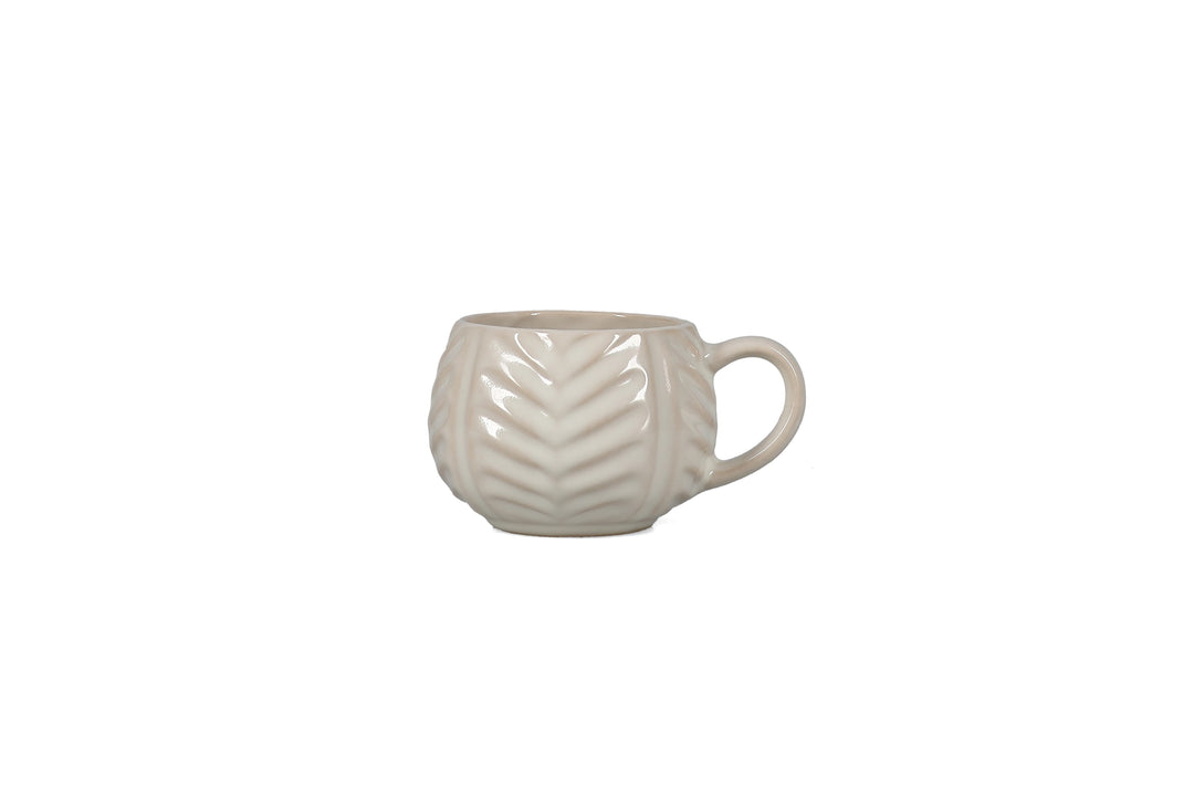 Salt &amp; Pepper - Beker 40cl leaf beige Arto