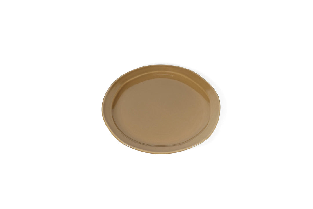 Salt &amp; Pepper - Plat bord 27,5cm olive green Manon (set van 4)