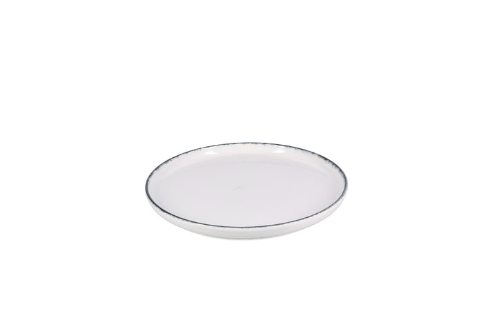 Salt &amp; Pepper - Plat bord 27,5xH2,5cm black rim Fade (set van 4)