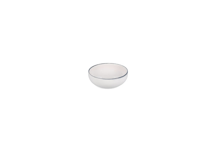 Salt &amp; Pepper - Kom 12,5xH5cm black rim Fade (set van 4)