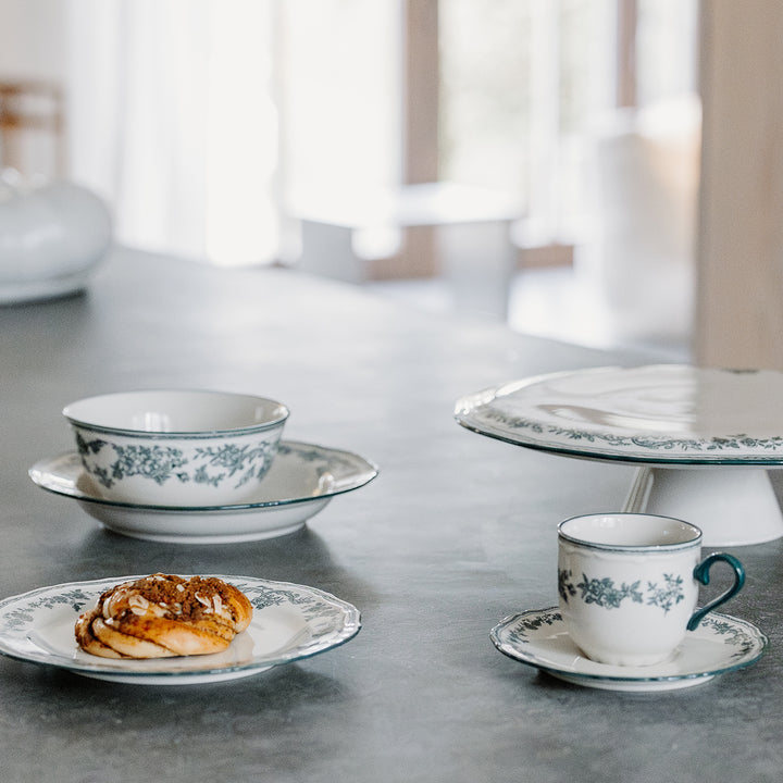 Salt &amp; Pepper - Diep bord 23/17xH4cm Groen Cyril