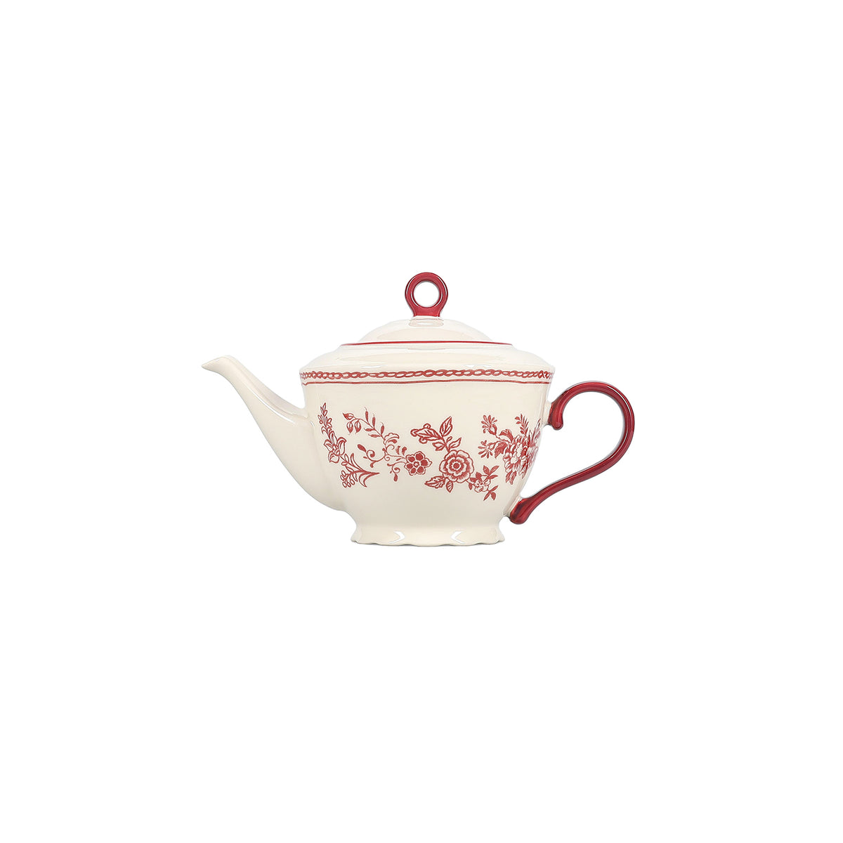 Salt & Pepper - Theepot 92cl burgundy Cyril