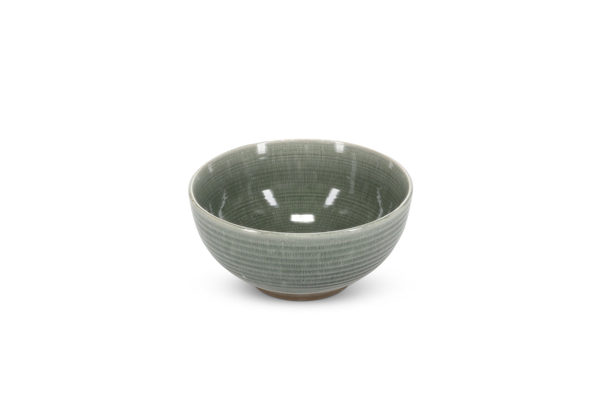 Salt & Pepper - Serveerschaal 23xH11cm groen Cameo