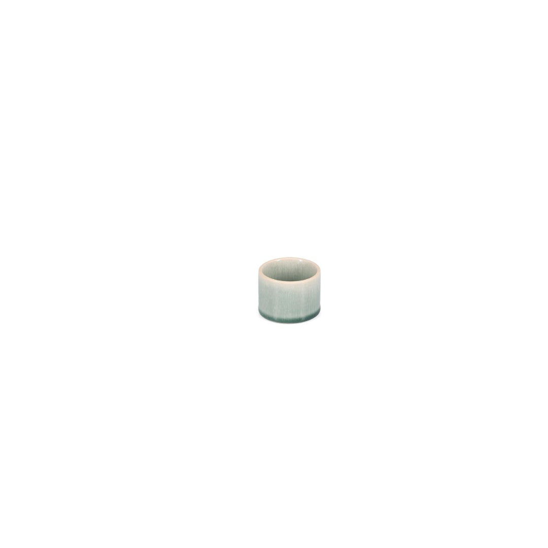 Salt &amp; Pepper - Servetring 5cm groen Cameo - set van 4