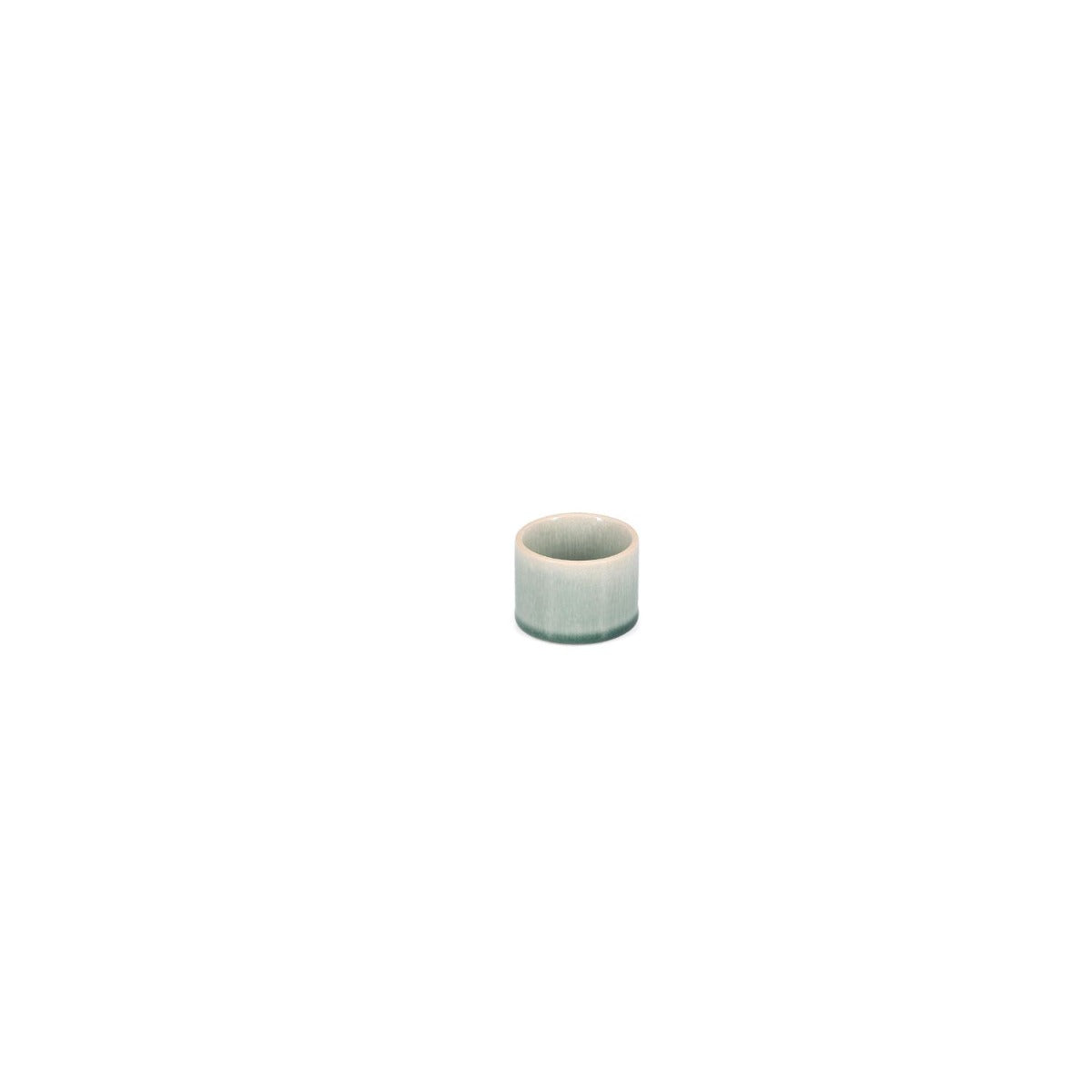 Salt & Pepper - Servetring 5cm groen Cameo - set van 4