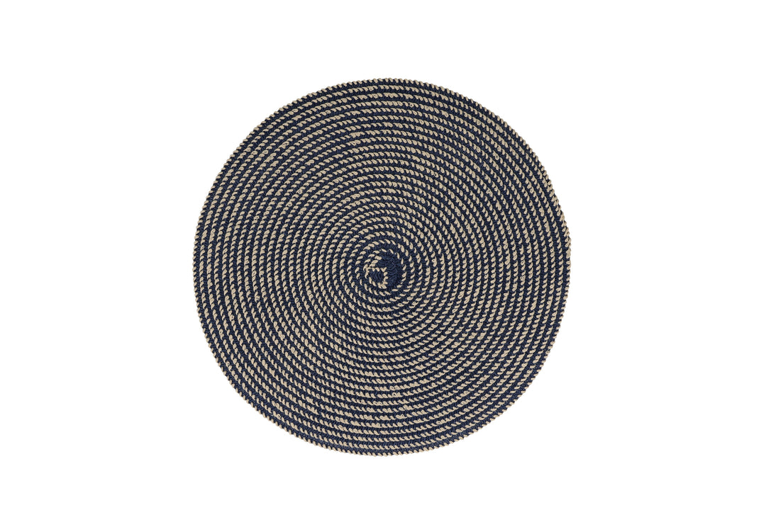 Salt &amp; Pepper - Placemat 36cm geweven blauw Tabletop (set van 4)