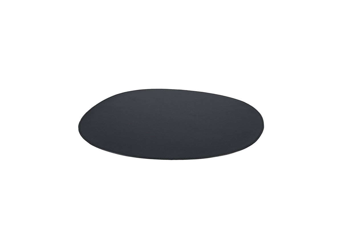 Salt & Pepper - Placemat 43,5x36,5cm organisch metallic zwart Dinner (set van 4)