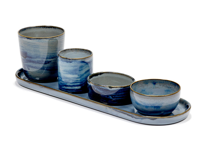Serax - Anita Le Grelle - Kom Cilinder S Dark Blue