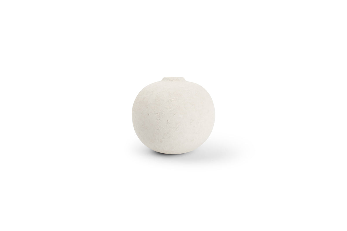 Salt & Pepper - Vaas 14,5xH13cm wit Bullet